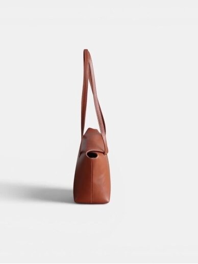 SELENE AMAS Juliette odinė rankinė - Chestnut 4