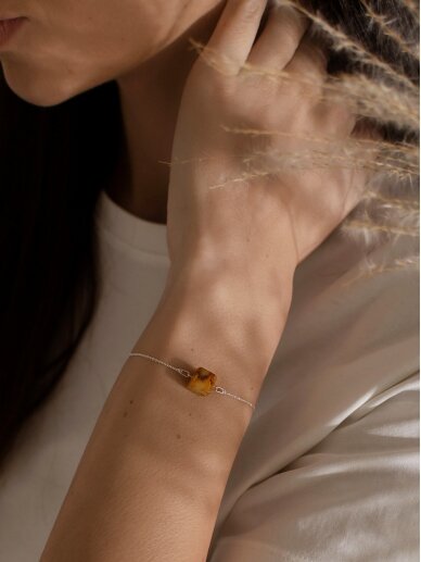 Ketri Amber Jewelry "Touch of modern" apyrankė No8