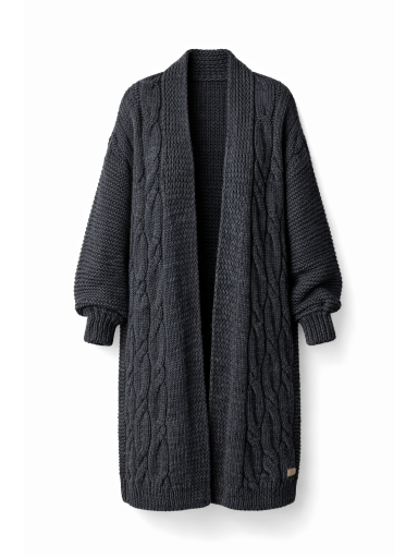 AG design pynių Kardiganas Catherine, dark gray