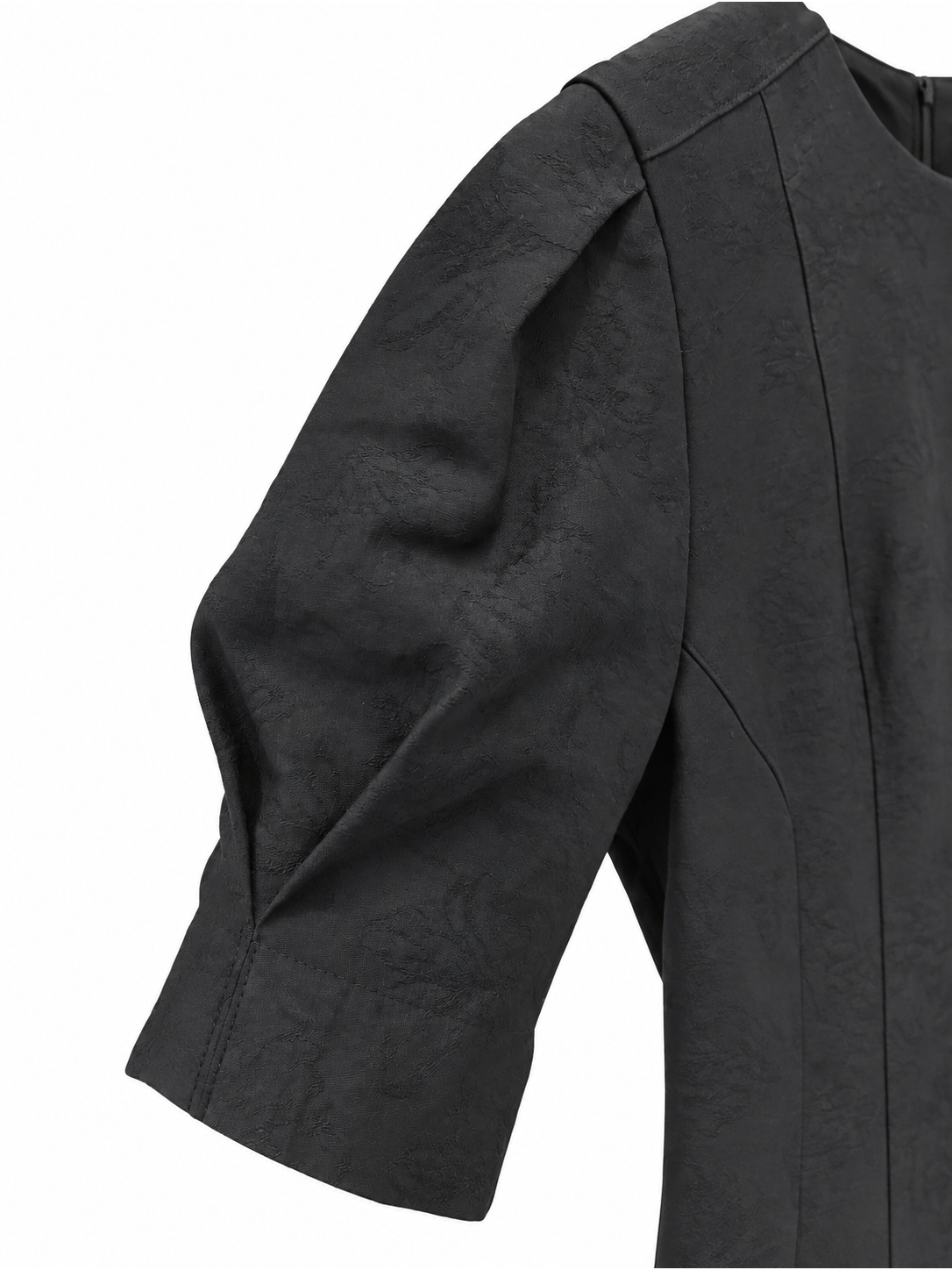 BAGOTA JUODA ELEGANTIŠKA ŽAKARDINĖ SUKNELĖ 3 BAGOTA JUODA ELEGANTIŠKA ŽAKARDINĖ SUKNELĖ 3