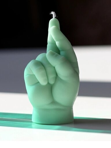 BABY Hand žvakė CROSSED FINGERS