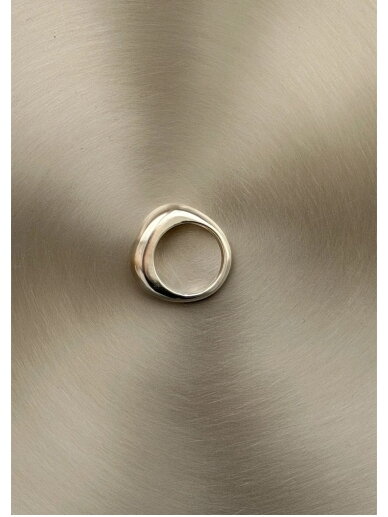 NO MORE sidabrinis žiedas THE ICON RING 6