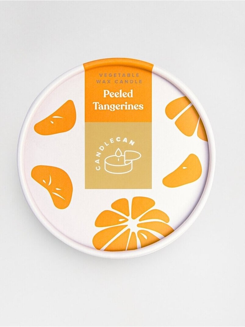CandleCan žvakė Peeled Tangerines 1 CandleCan žvakė Peeled Tangerines 1