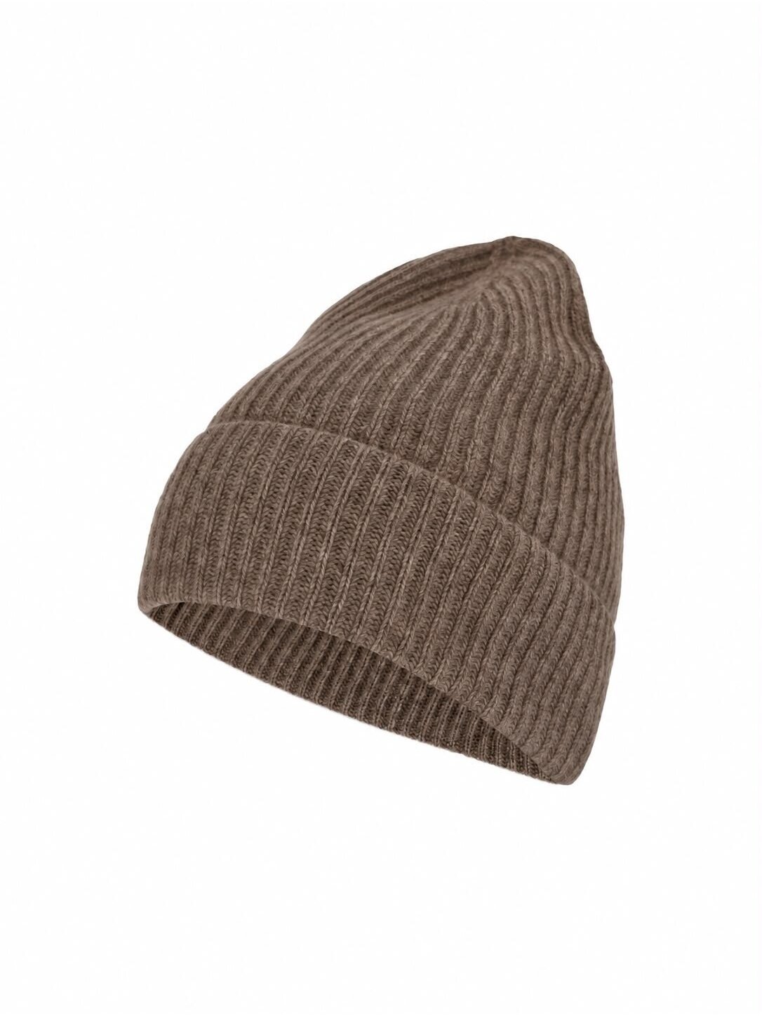 COOCOOMOS  taupe spalvos  kašmyo kepurė Hipster