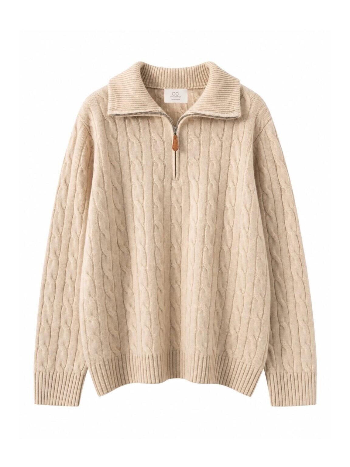 COOCOOMOS Dileta cashmere sweater nude 1 COOCOOMOS Dileta cashmere sweater nude 1
