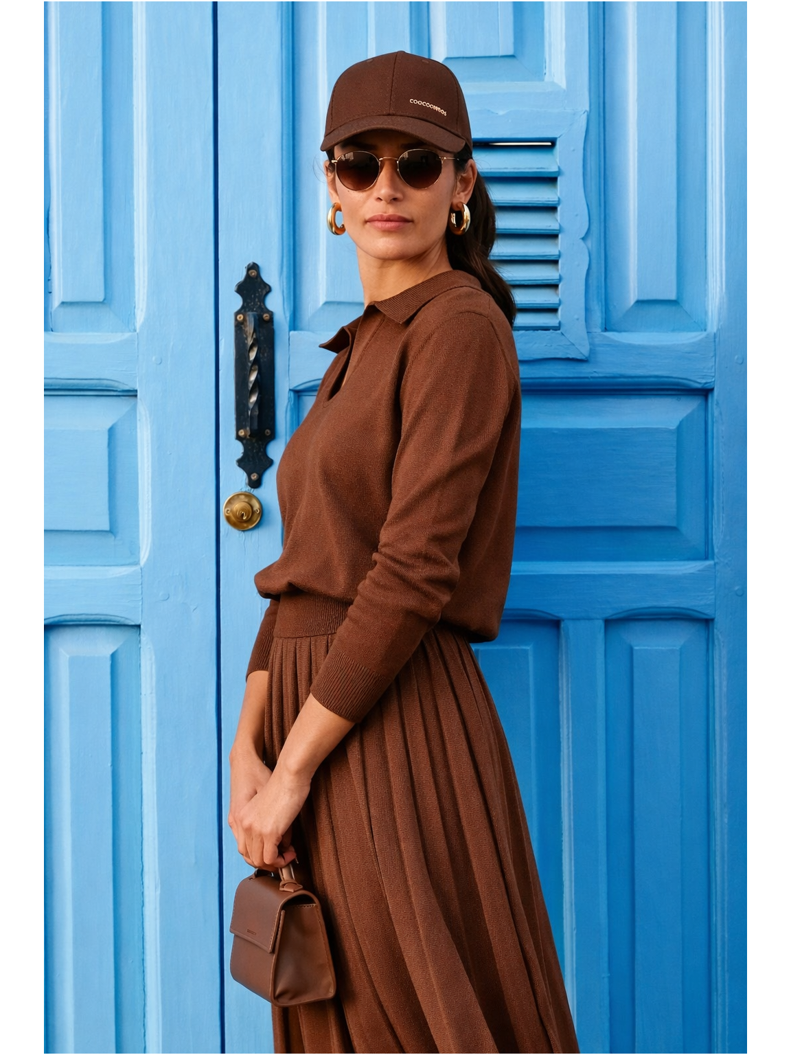 COOCOOMOS  rudas medvilnės Gizel + PINO kostiumėlis