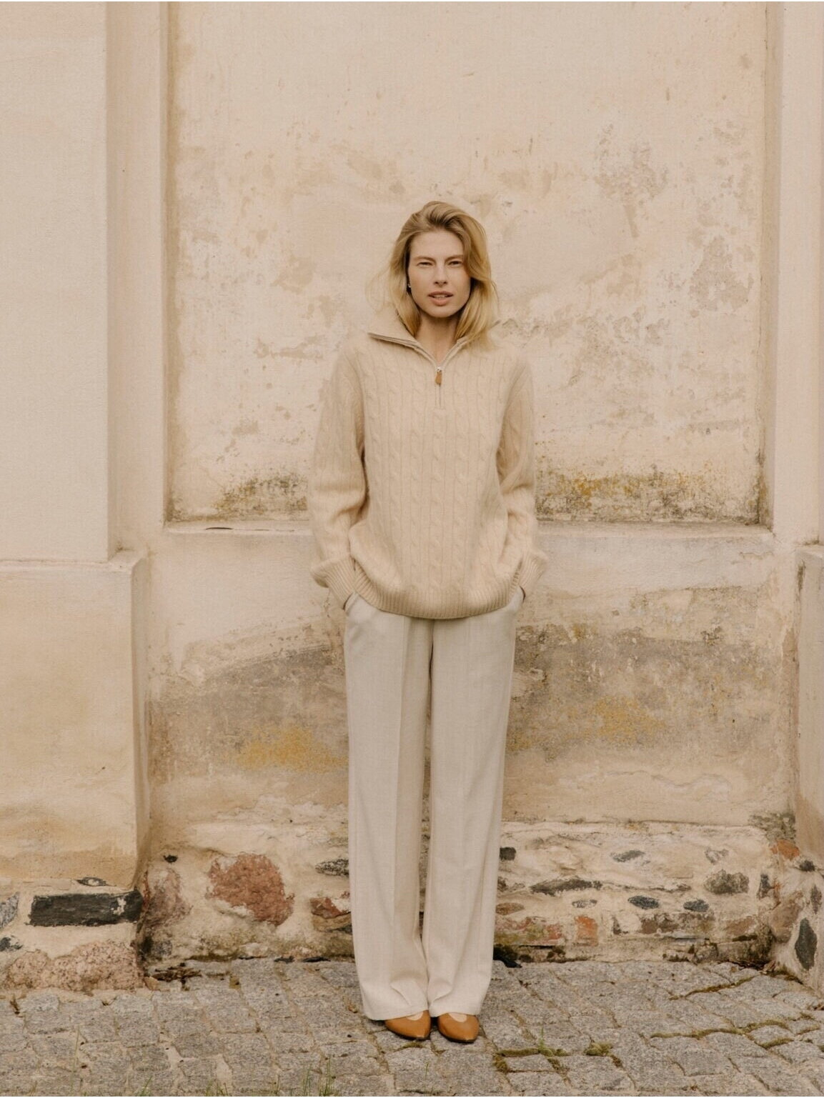 COOCOOMOS Dileta cashmere sweater nude 2 COOCOOMOS Dileta cashmere sweater nude 2