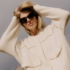 Glamazon in Faux Fur | Lithuanian designer Bomber Jackets