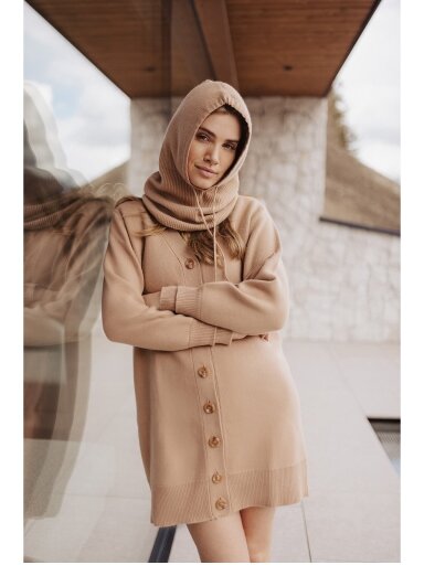 COOCOOMOS  camel spalvos kašmyro kardignas Alexa