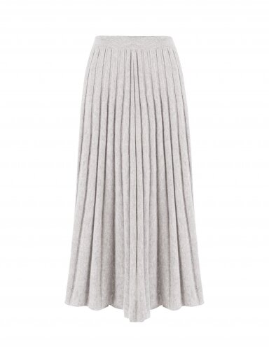 COOCOOMOS megztas midi Pleated sijonas COOCOOMOS megztas midi Pleated sijonas