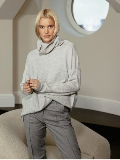 COOCOOMOS pilki Cashmere džinsai