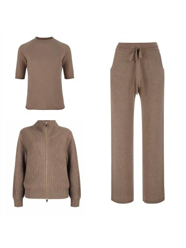 COOCOOMOS taupe kašmyro 3 dalių kostiumėlis COZY + NAOMI + CLAUDIA COOCOOMOS taupe kašmyro 3 dalių kostiumėlis COZY + NAOMI + CLAUDIA