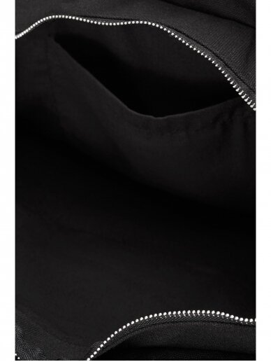 COOCOOMOS Fashion team juodas drobės krepšys