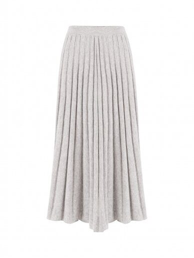 COOCOOMOS megztas midi Pleated sijonas COOCOOMOS megztas midi Pleated sijonas