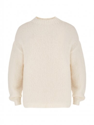 COOCOOMOS  baltas White moheros megztinis