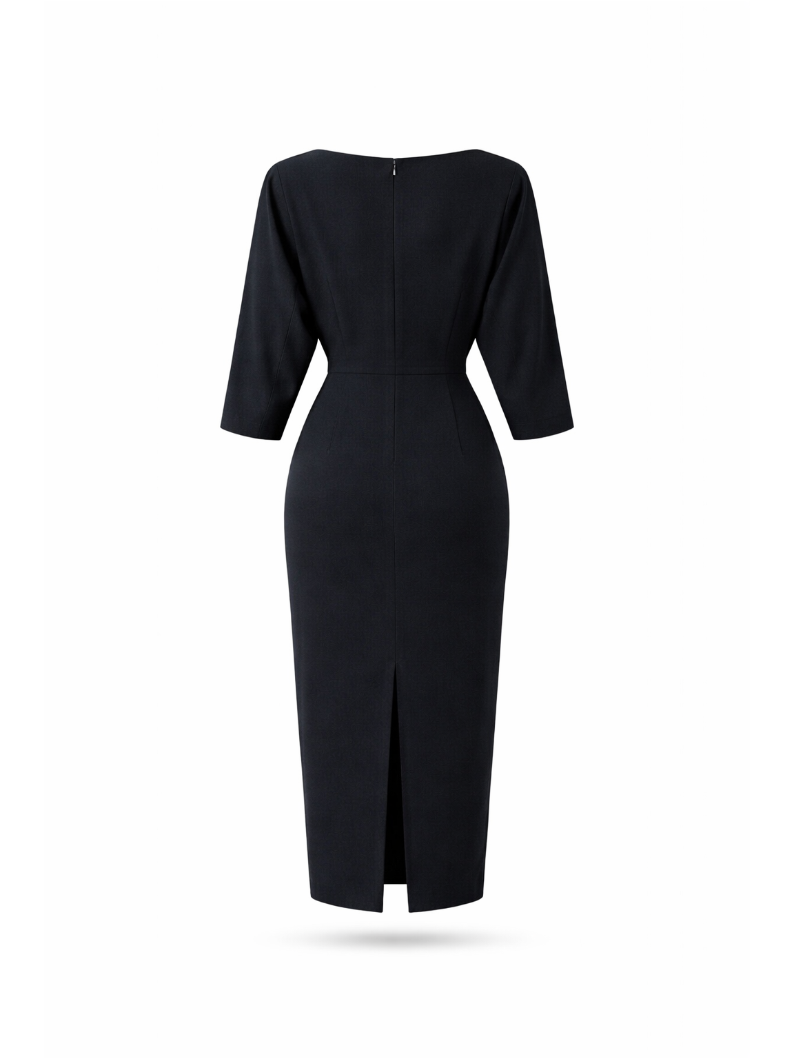 DOKE JUODA MIDI ILGIO SUKNELĖ X 2 DOKE JUODA MIDI ILGIO SUKNELĖ X 2