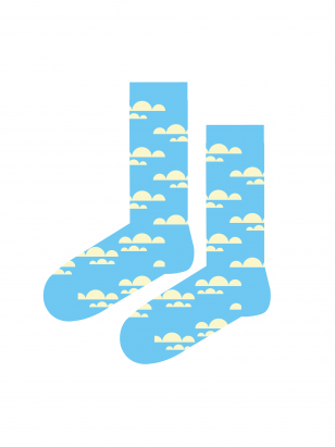 Funky Fellas kojinės Cloudy socks