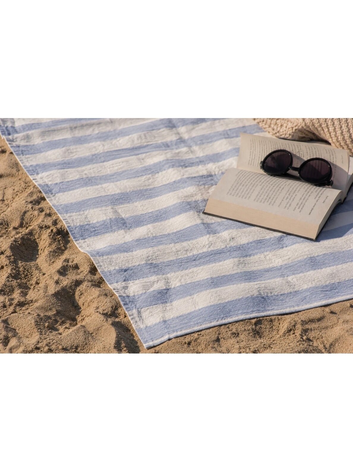 GO linen Didelis paplūdimio rankšluostis, paplūdimio pledas 1 GO linen Didelis paplūdimio rankšluostis, paplūdimio pledas 1
