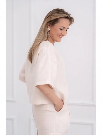 GO linen moteriška palaidinė - 100 % linas 2 GO linen moteriška palaidinė - 100 % linas 2