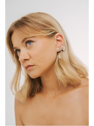 HipoJewelry mini burbuliukų perdirbto sidabro auskarai HipoJewelry mini burbuliukų perdirbto sidabro auskarai