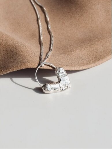 HipoJewelry perdirbto sidabro kaklo papuošalas „Foreboding joy“ HipoJewelry perdirbto sidabro kaklo papuošalas „Foreboding joy“