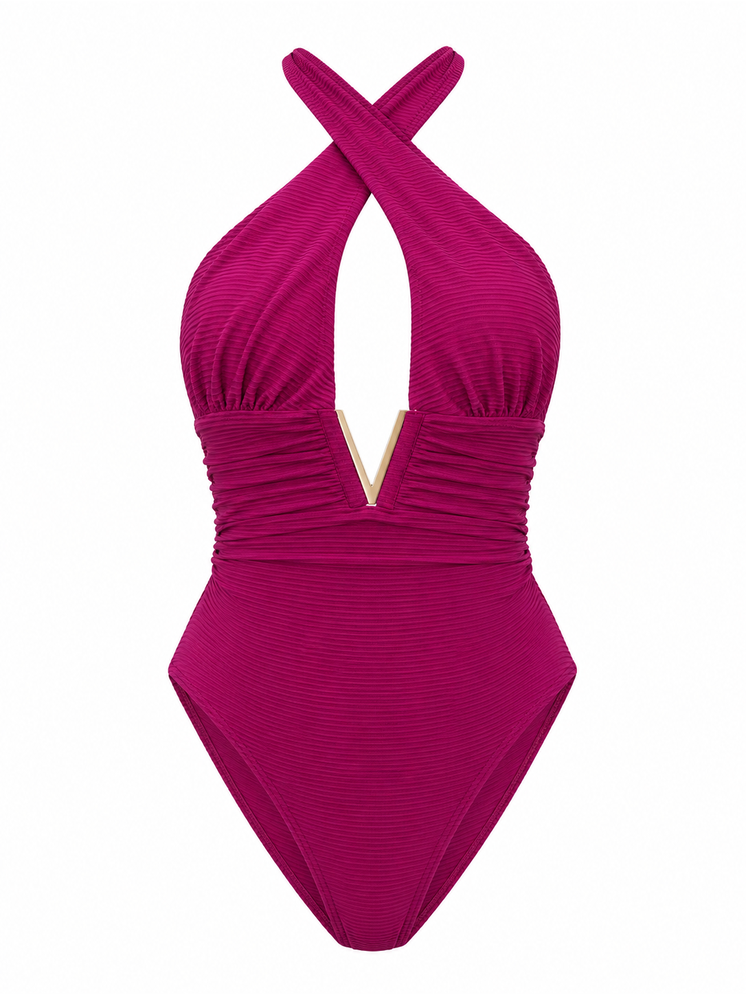 HOUSE OF INTIMATES Magenta Spalvos Vientisas Maudymosi Kostiumėlis HOUSE OF INTIMATES Magenta Spalvos Vientisas Maudymosi Kostiumėlis