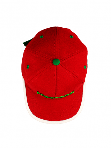 Hothead Cap Co. Raudona snapback kepurė (Kalėdinė kepurė) 1