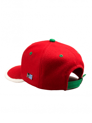 Hothead Cap Co. Raudona snapback kepurė (Kalėdinė kepurė) 3