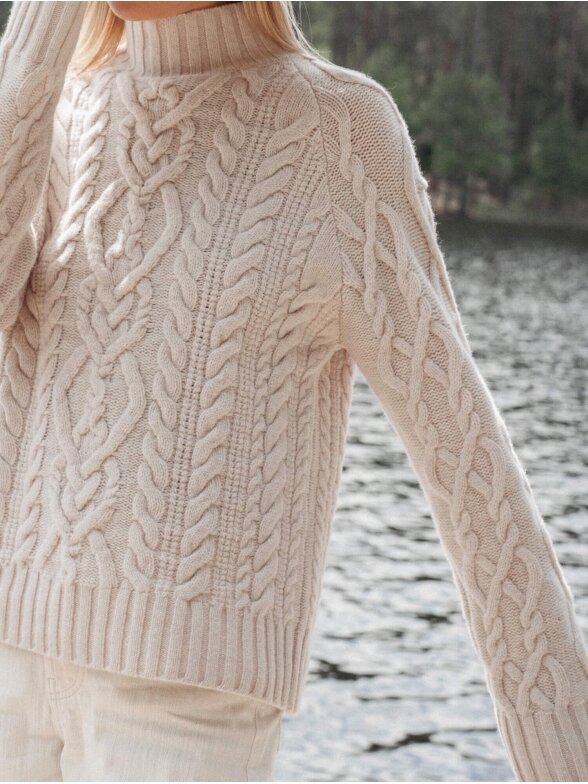 WOOL HOUSE CASHMERE AND MERINO WOOL SWEATER LINA