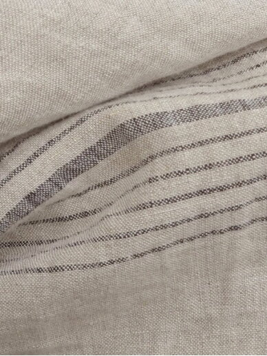 Magic LINEN Moteriškas lininis chalatas „Artisan Stripe“ 1 Magic LINEN Moteriškas lininis chalatas „Artisan Stripe“ 1