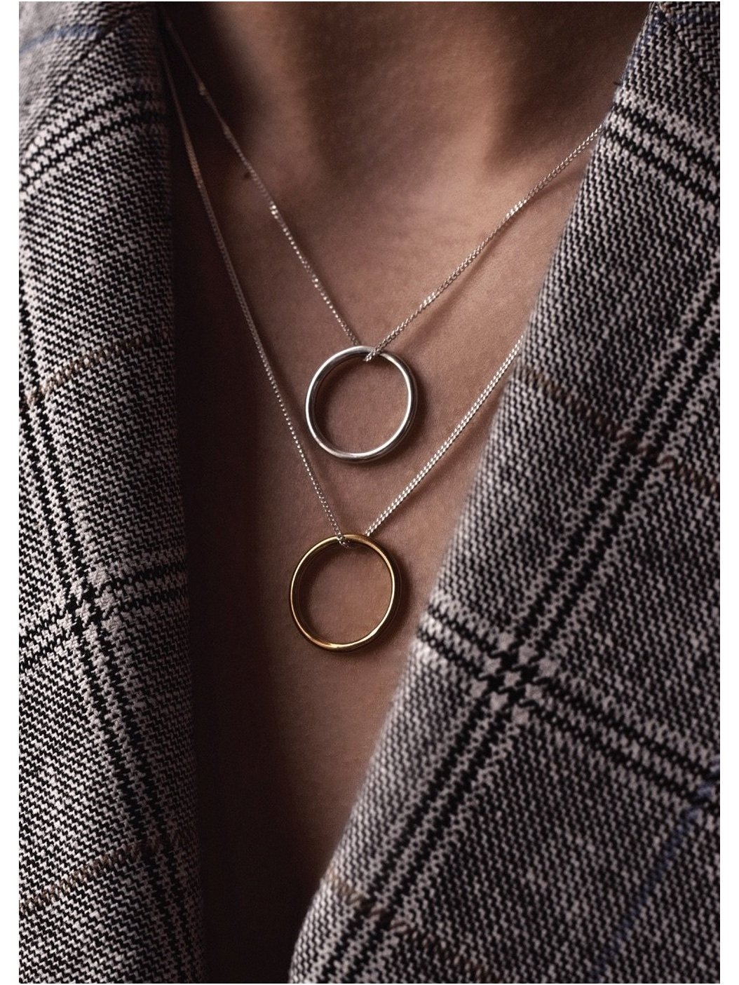 NO MORE kaklo papuošalas CIRCLE NECKLACE 2 NO MORE kaklo papuošalas CIRCLE NECKLACE 2