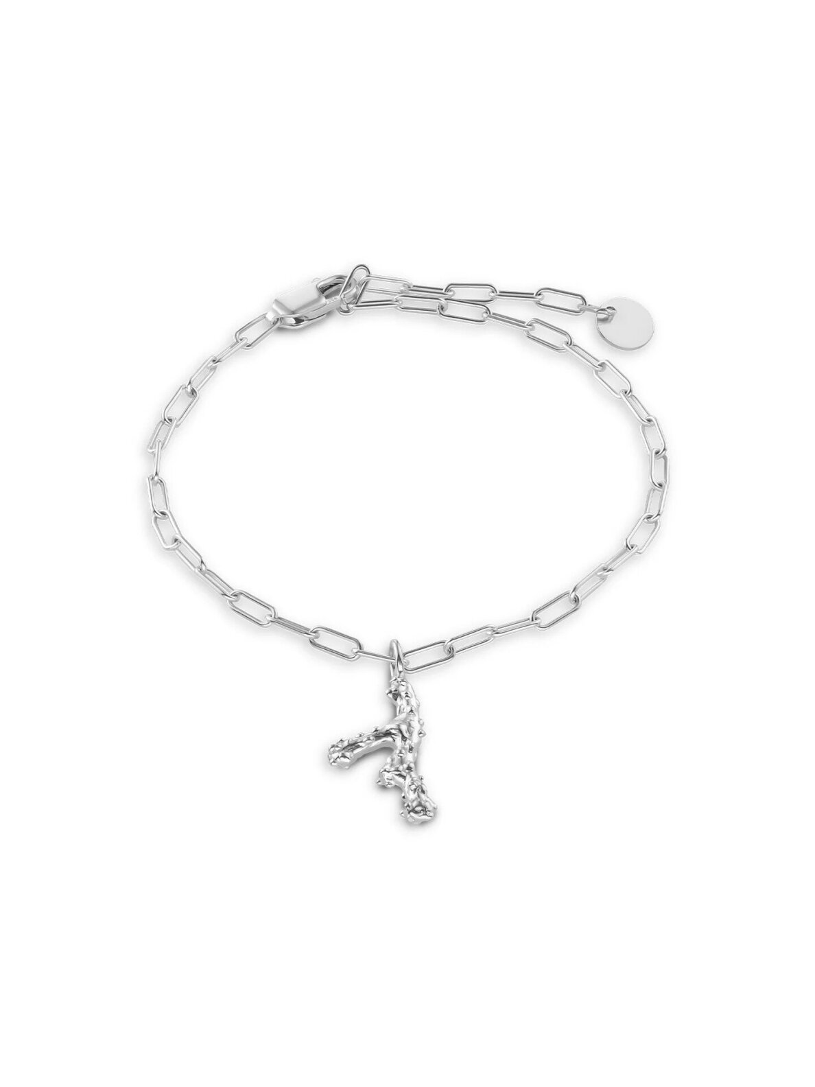 NO MORE apyrankė SEA CORAL BRACELET SILVER NO MORE apyrankė SEA CORAL BRACELET SILVER