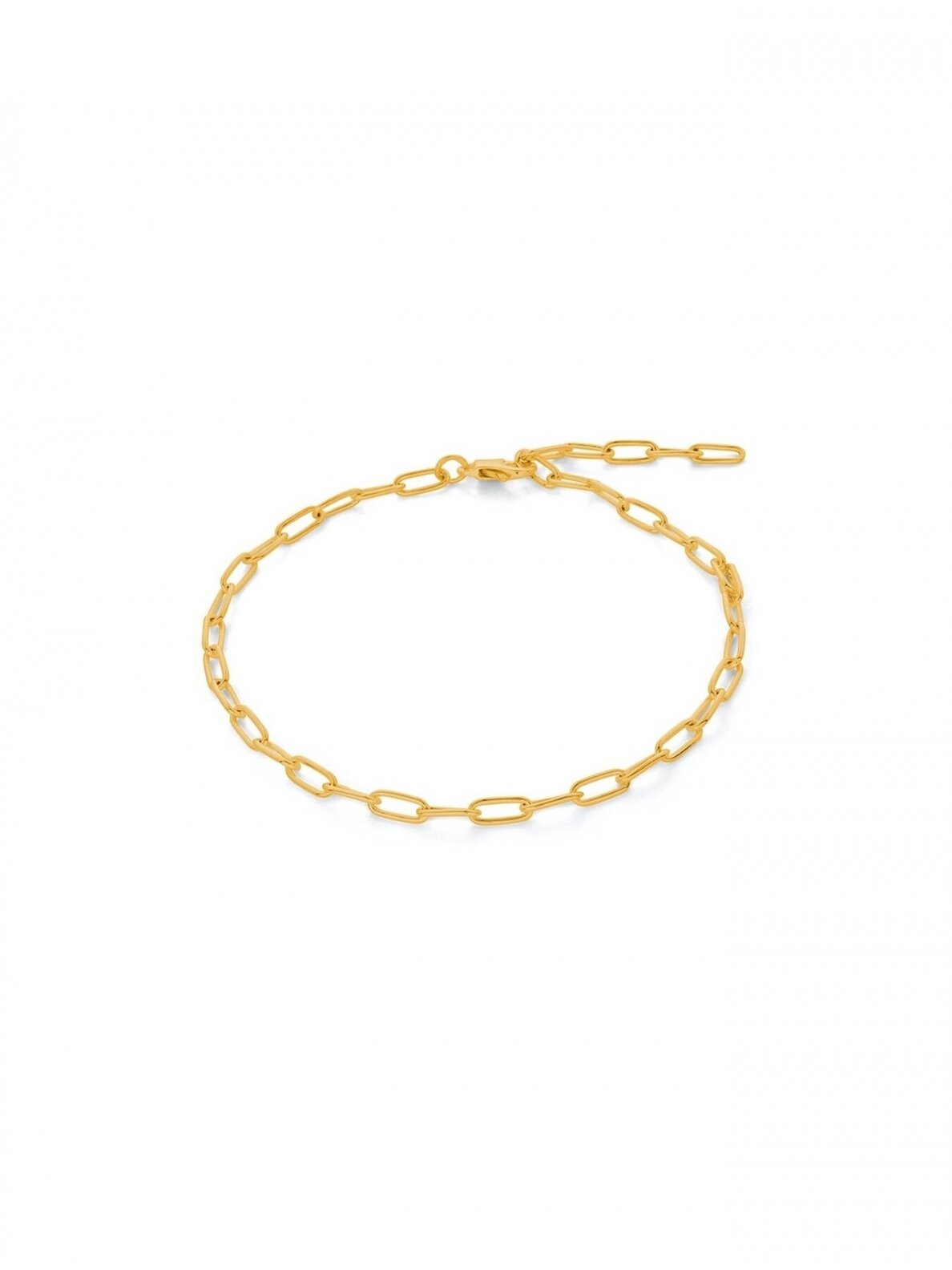 NO MORE grandinėlė ant kojos PAPER CLIP ANKLET GOLD NO MORE grandinėlė ant kojos PAPER CLIP ANKLET GOLD