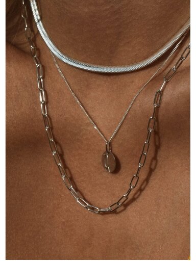 NO MORE kaklo papuošalas PLATE NECKLACE