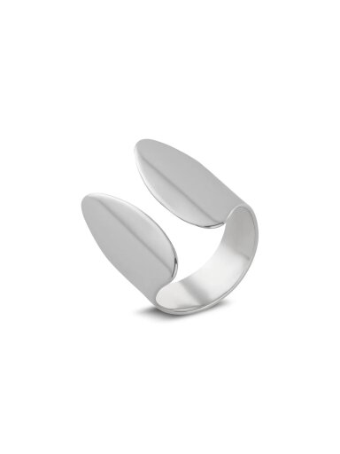 NO MORE  žiedas BOLD BLAST MULTISIZE RING SILVER