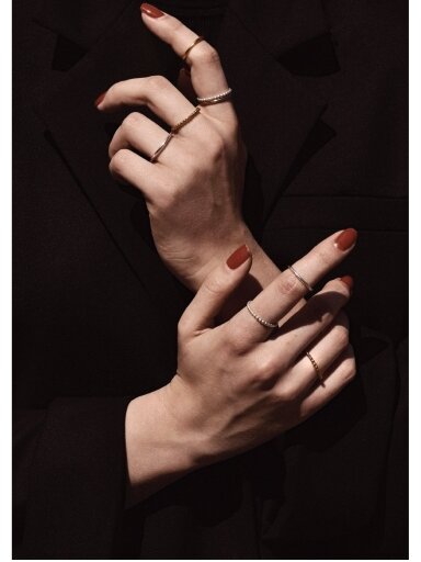 NO MORE  žiedas PLAIN RING SILVER