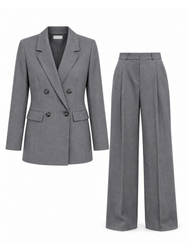 ROBI AGNES pilkas vilnos kostiumas SOPHIE + MANON