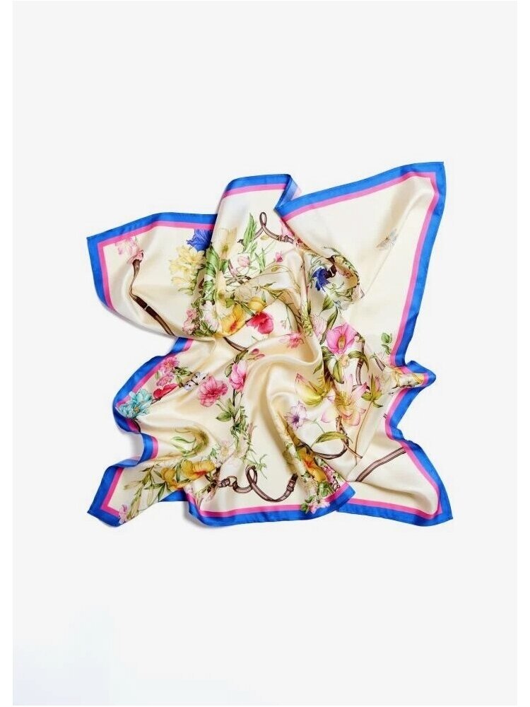 SKARELE SILK GRACE šilkinė skara, 84x84CM SKARELE SILK GRACE šilkinė skara, 84x84CM