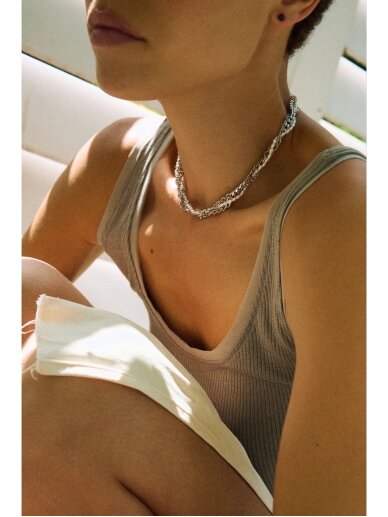 UGNÈS STORY PINTAS PERLŲ IR GRANDINĖLIŲ CHOKERIS 3 UGNÈS STORY PINTAS PERLŲ IR GRANDINĖLIŲ CHOKERIS 3