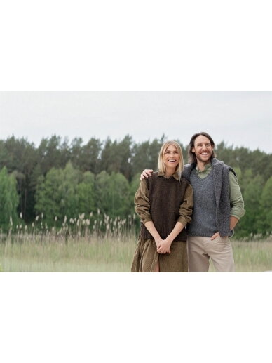 WOOL HOUSE MOHAIR & MERINO WOOL TWEED VEST GABBI 6 WOOL HOUSE MOHAIR & MERINO WOOL TWEED VEST GABBI 6