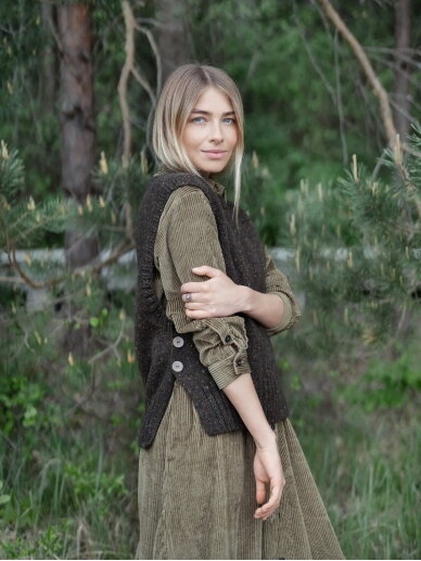 WOOL HOUSE MOHAIR & MERINO WOOL TWEED VEST GABBI 2 WOOL HOUSE MOHAIR & MERINO WOOL TWEED VEST GABBI 2
